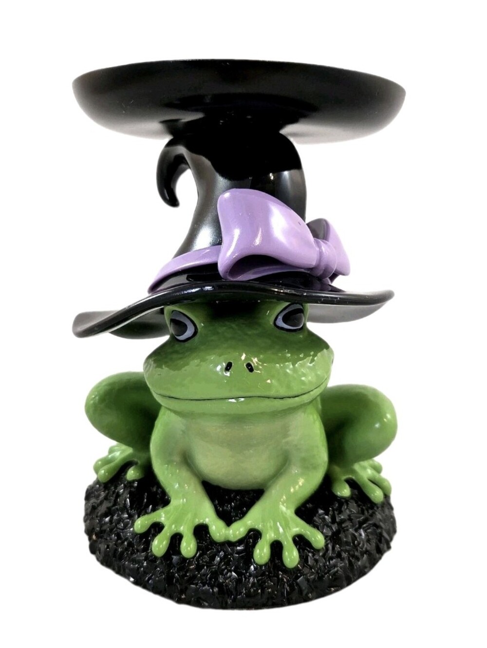 Bath & Body Works Magical Frog 3-Wick Halloween Witchy Ceramic Candle Holder